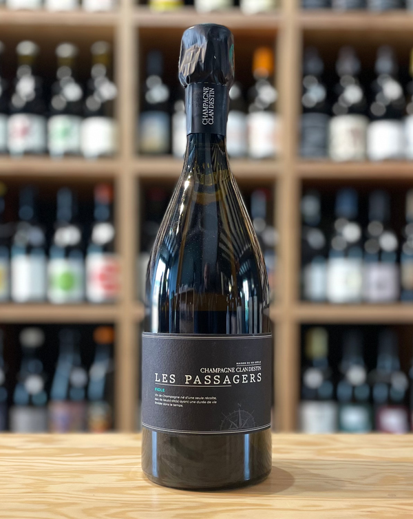 Les Passagers "Fiole" - Champagne Clandestin - 2023